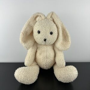 Luckson Rare White Cream Bunny Rabbit 14” Large Plush Stuffed Animal HTF